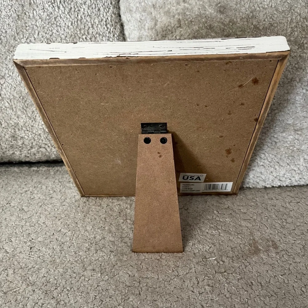 Youngs Inc Distressed Wood Frame Dog Lover Clipboard My Rescued‎ Dog Rescued Me